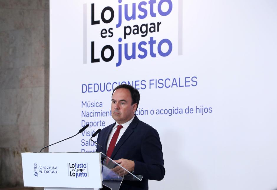 El presidente de la Generalitat Valenciana, Juanfran Pérez Llorca