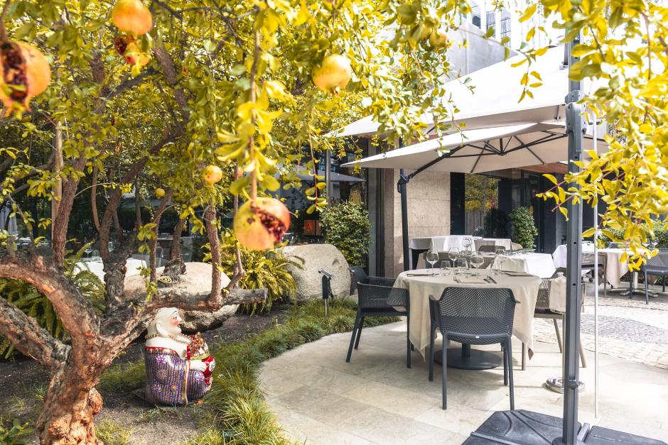 La terraza del restaurante Tse Yang