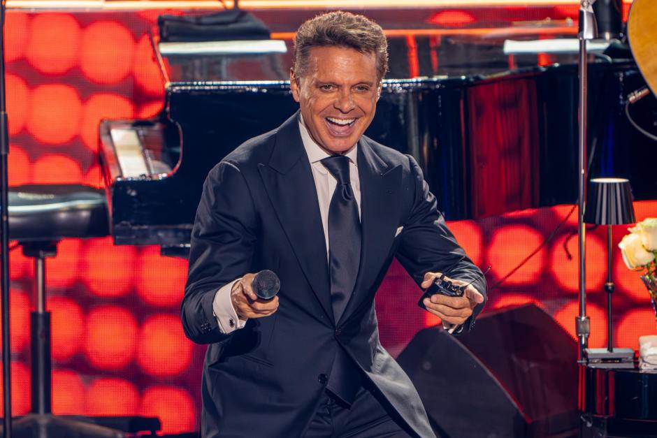 Luis Miguel, durante su concierto en el festival Starlite de Marbella en 2024