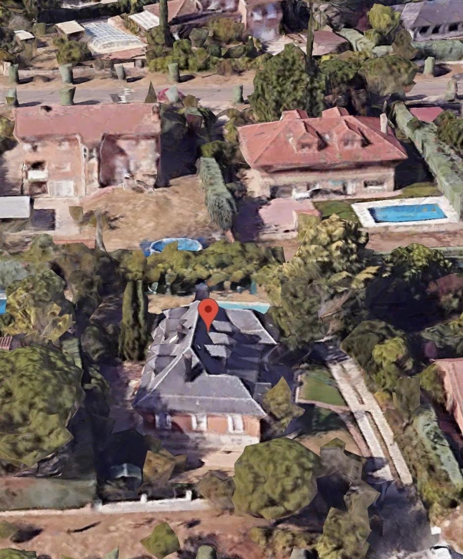 La casa de José Luis Rodríguez Zapatero en Las Rozas
