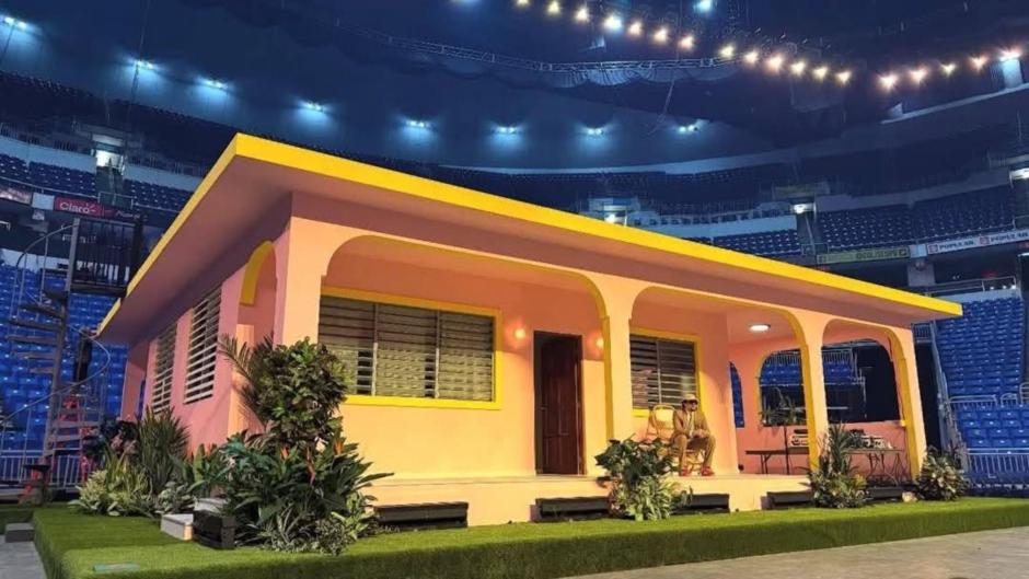 Bad Bunny en su 'casita'