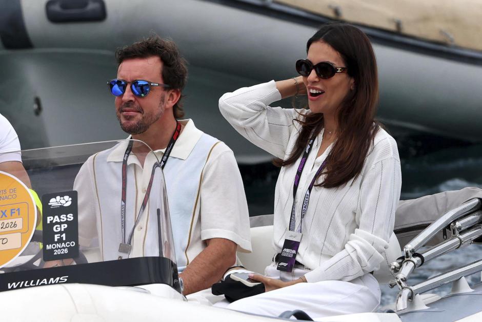 Fernando Alonso y Melissa Jiménez