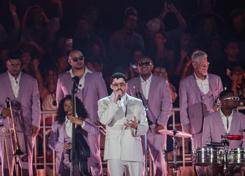 Bad Bunny en concierto