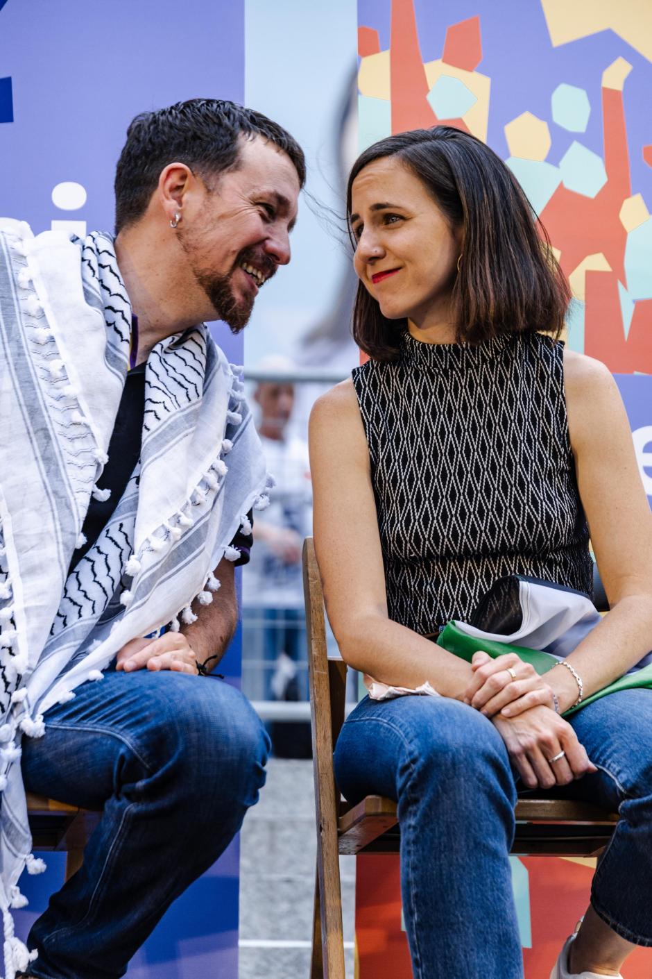 Pablo Iglesias e Ione Belarra