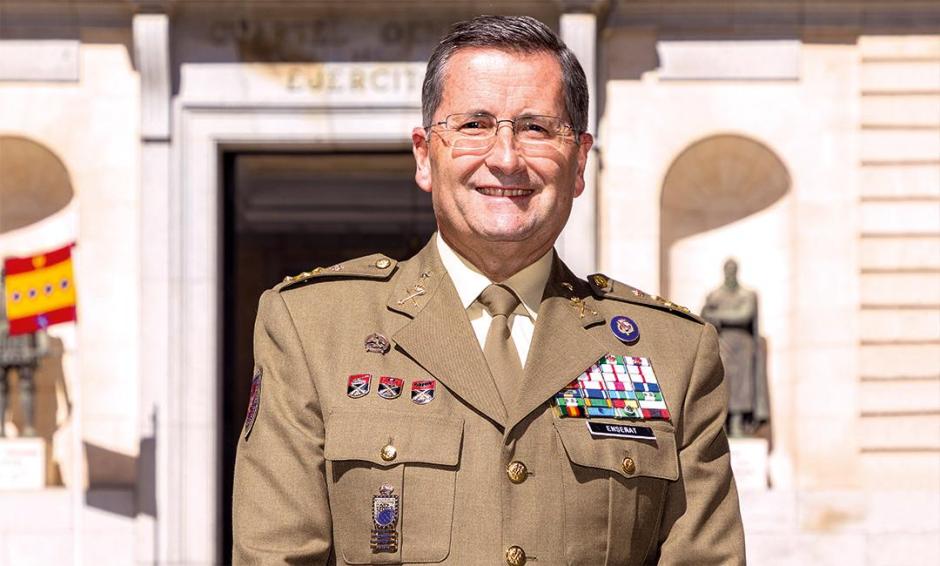 El Jefe de Estado Mayor de Ejército (JEME), Amador Enseñat y Berea