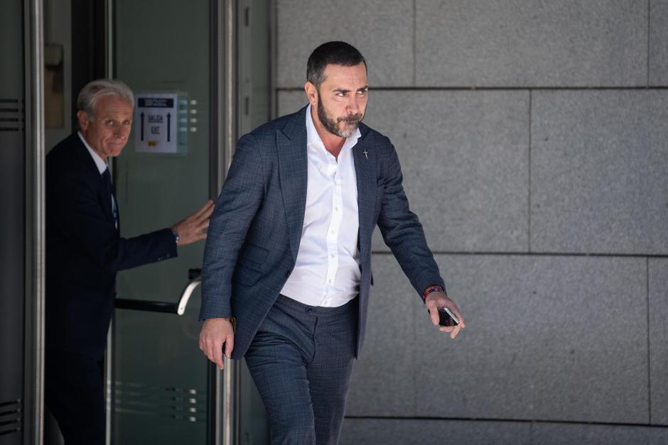 El empresario Víctor de Aldama a su salida de la Audiencia Nacional,