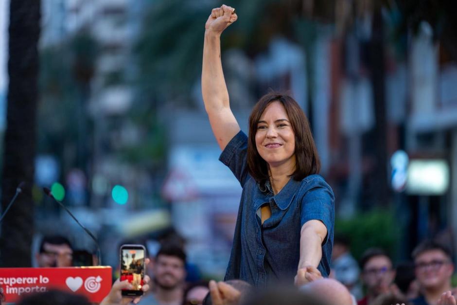 Imagen de Diana Morant tomada este miércoles en Gandía