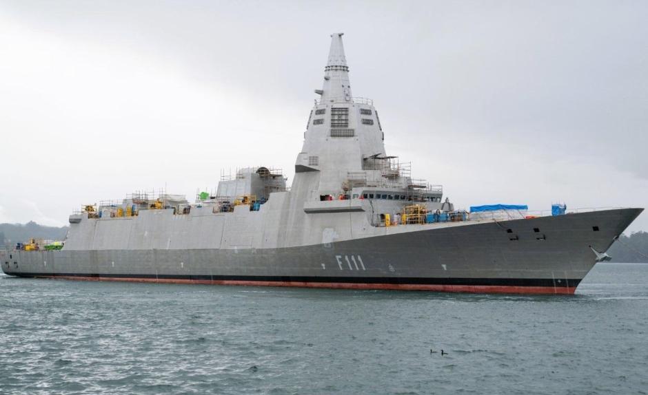 Fragata Bonifaz durante las pruebas en la ria de Ferrol.

REMITIDA / HANDOUT por NAVANTIA
Fotografía remitida a medios de comunicación exclusivamente para ilustrar la noticia a la que hace referencia la imagen, y citando la procedencia de la imagen en la firma
20/5/2026