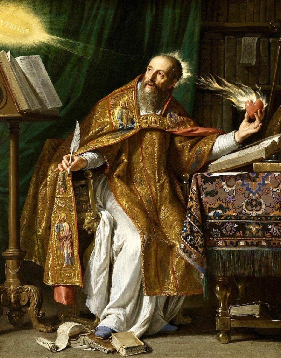 San Agustín, autor de 'La ciudad de Dios'