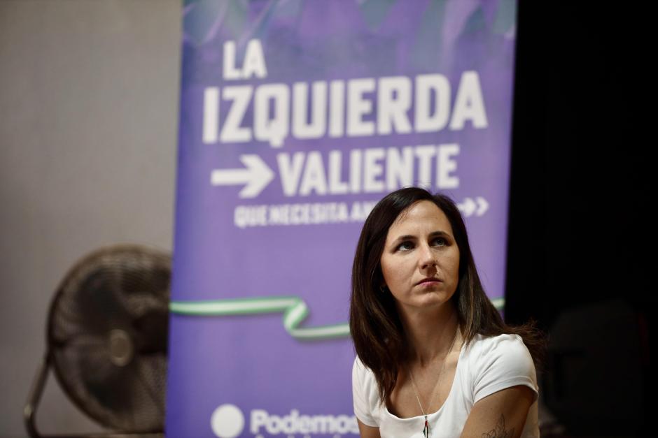 La líder de Podemos, Ione Belarra