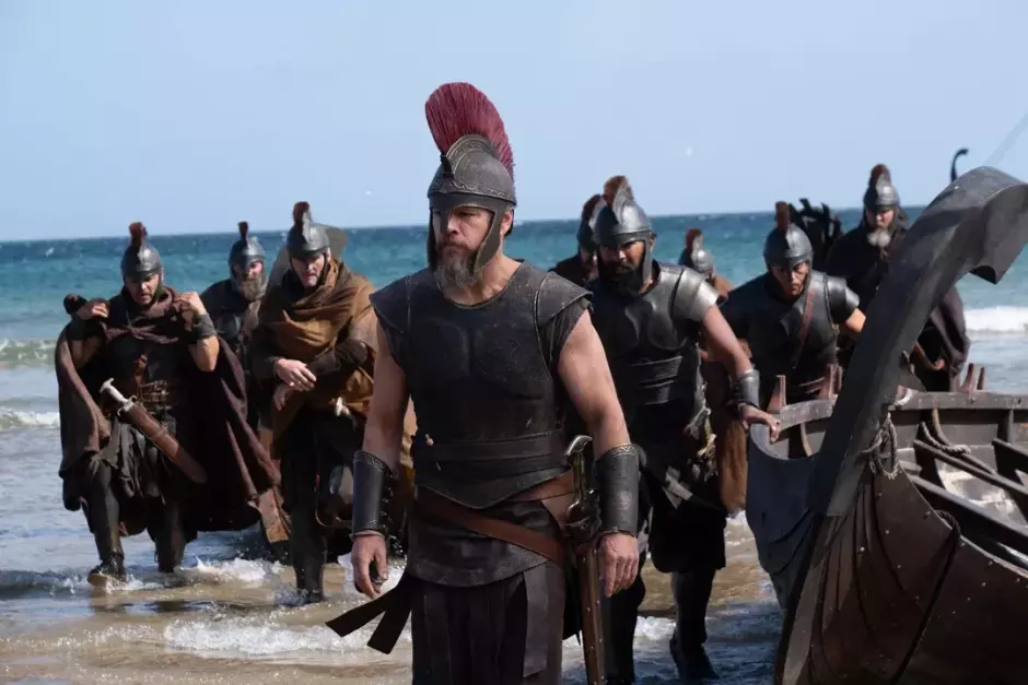 Matt Damon, en 'La Odisea' de Christopher Nolan