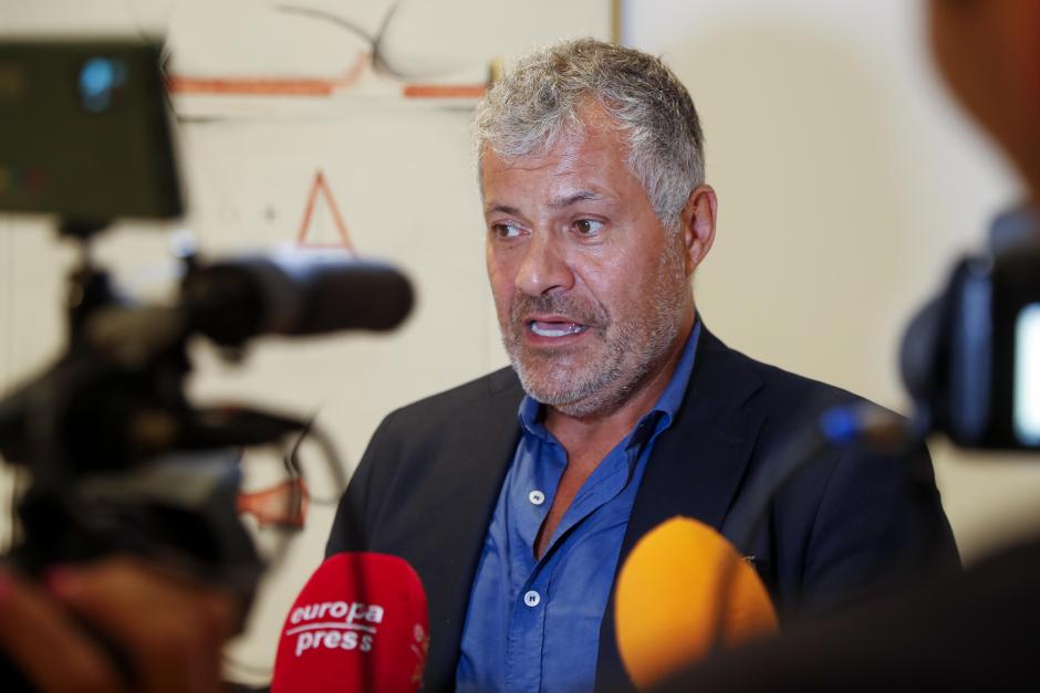 Guillermo Cervera during inaguration of exposition "Espai, Carmen Thyssen, SantFeliudeGuixols" in Barcelona on Wednesday, 29 July 2026.
