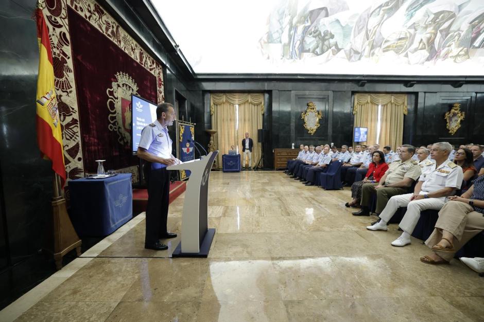 El Jefe de Estado Mayor del Ejército del Aire y del Espacio, general del Aire Francisco Braco Carbó, presenta el documento "Visión del Ejército del Aire y del Espacio"