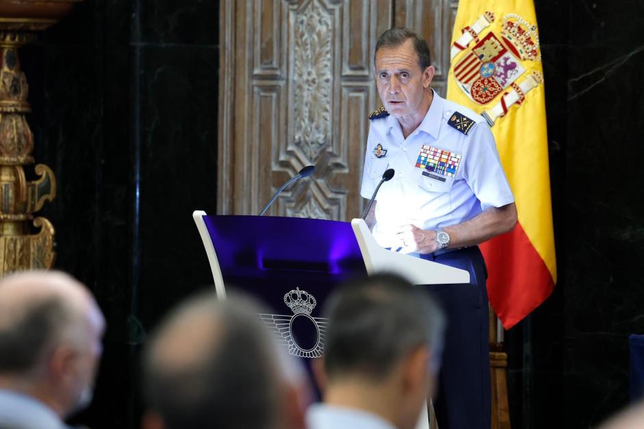 El Jefe de Estado Mayor del Ejército del Aire y del Espacio, general del Aire Francisco Braco Carbó, presenta el documento «Visión del Ejército del Aire y del Espacio»