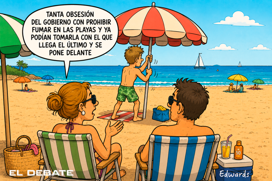 Prohibido fumar en la playa