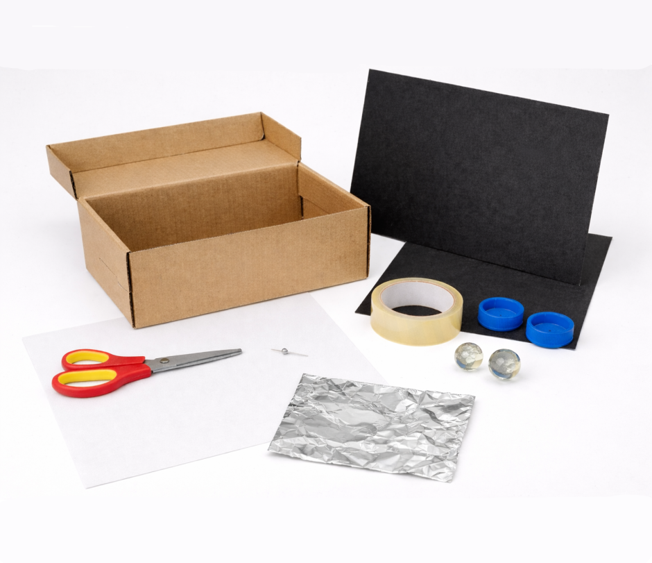 Materiales necesarios para hacer una cámara estenopeica