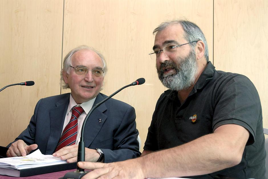 El exsecretario de UAGA Aragón Javier Sánchez, en una imagen de 2008