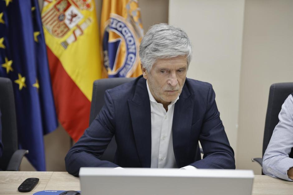 El ministro del Interior, Fernando Grande-Marlaska, este miércoles en Madrid