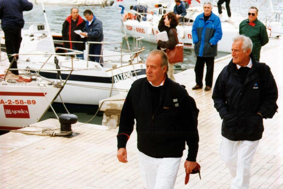 Josep Cusí y el Rey Juan Carlos