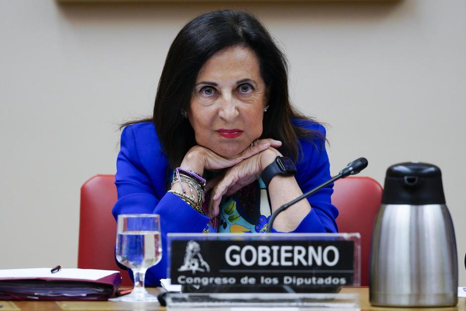 Margarita Robles, este martes en el Congreso de los Diputados
