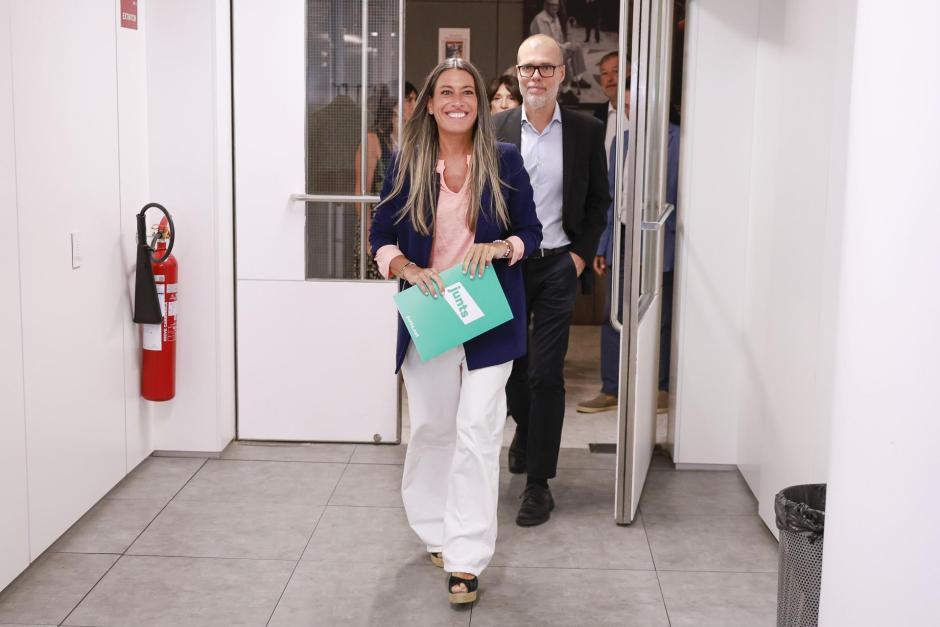 La portavoz de Junts en el Congreso, Miriam Nogueras