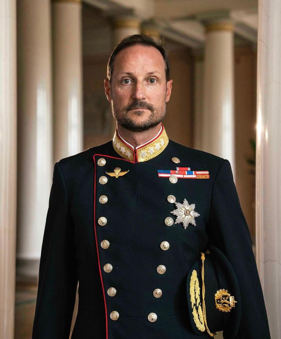 El primer retrato del Rey Haakon VIII