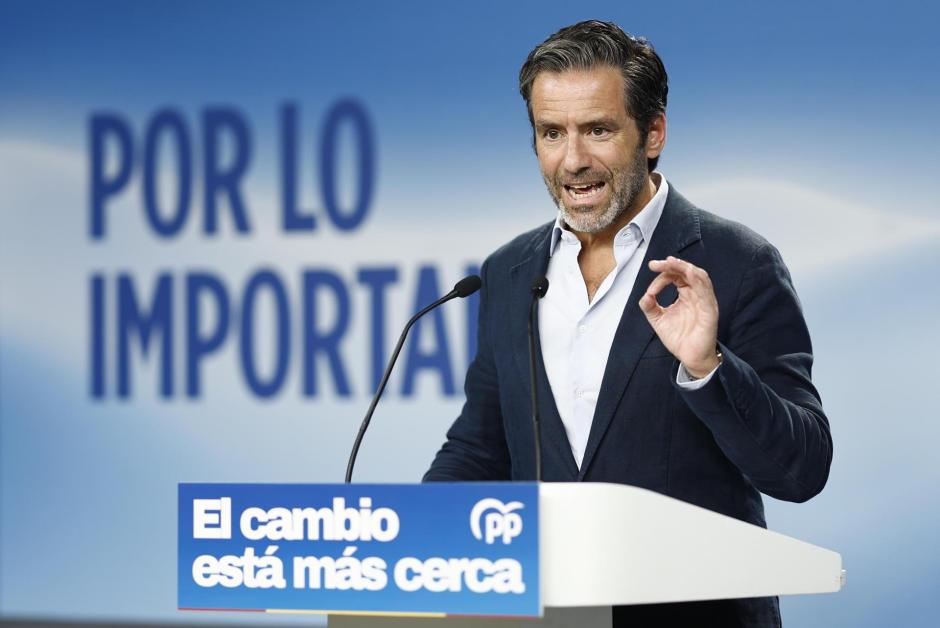 El portavoz nacional del PP, Borja Sémper, este lunes