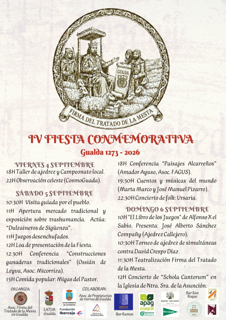 Firma el Tratado de la Mesta