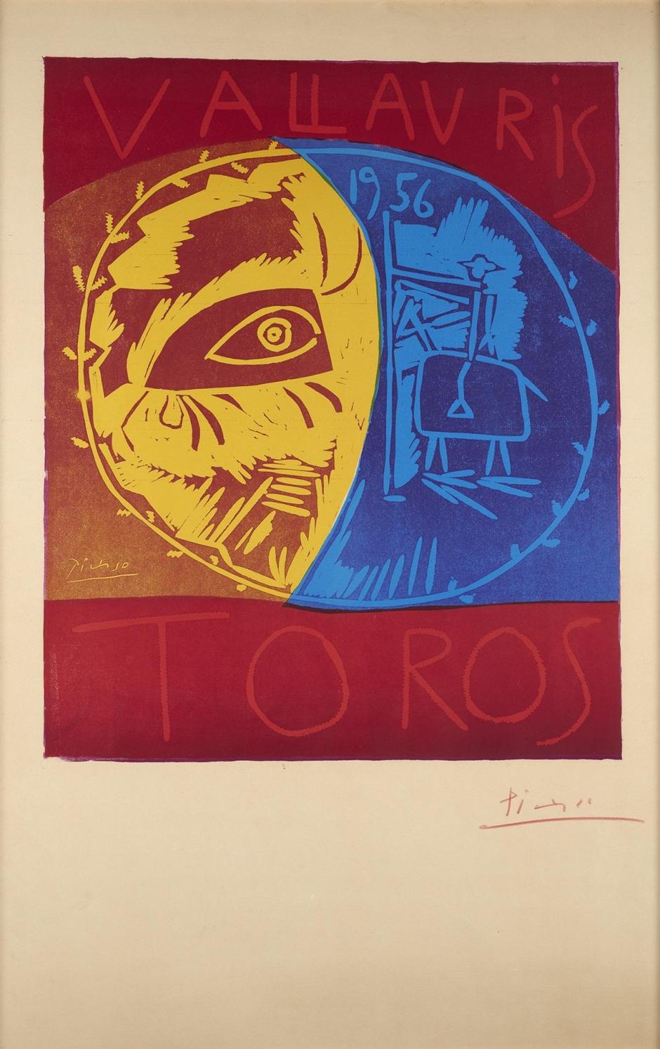 (Foto de ARCHIVO)
Cartel de la corrida taurina de Vallauris 1956, por Pablo Picasso.

REMITIDA / HANDOUT por COMUNIDAD DE MADRID
Fotografía remitida a medios de comunicación exclusivamente para ilustrar la noticia a la que hace referencia la imagen, y citando la procedencia de la imagen en la firma
05/5/2026