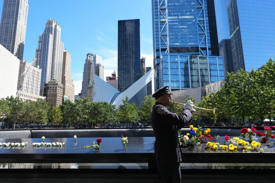 9/11 Memorial & Museum de Nueva York en el lugar donde cayeron las Torres Gemelas en 2001