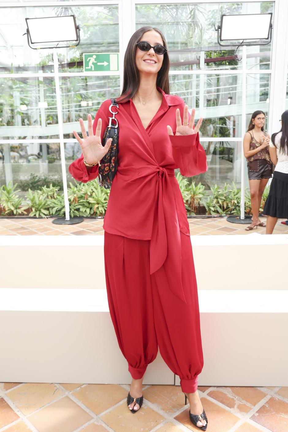 Victoria Federica at the front row of Firma collection during Pasarela Cibeles Mercedes-Benz Fashion Week Madrid 2065 in Madrid, on Monday , 14 September 2026.