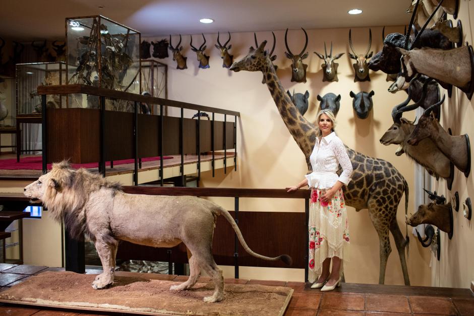 Casilda Fernández de Córdoba, duquesa de Cardona, en el museo