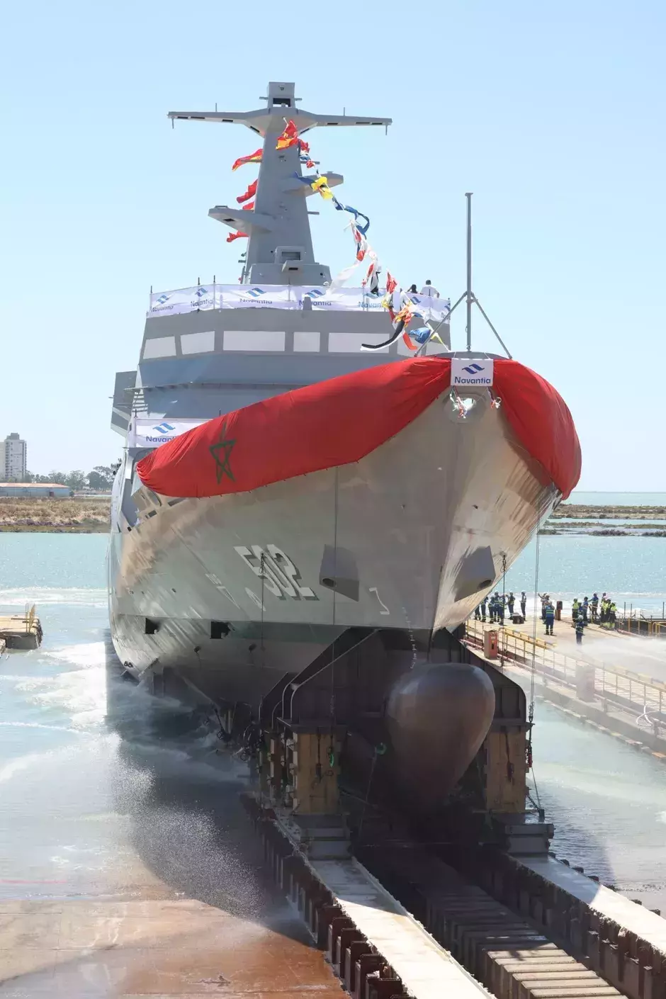 La firma del hito de entrega de un patrullero de Navantia a Marruecos se realiza sin ceremonia pública, de acuerdo con las condiciones establecidas en el contrato en 20121