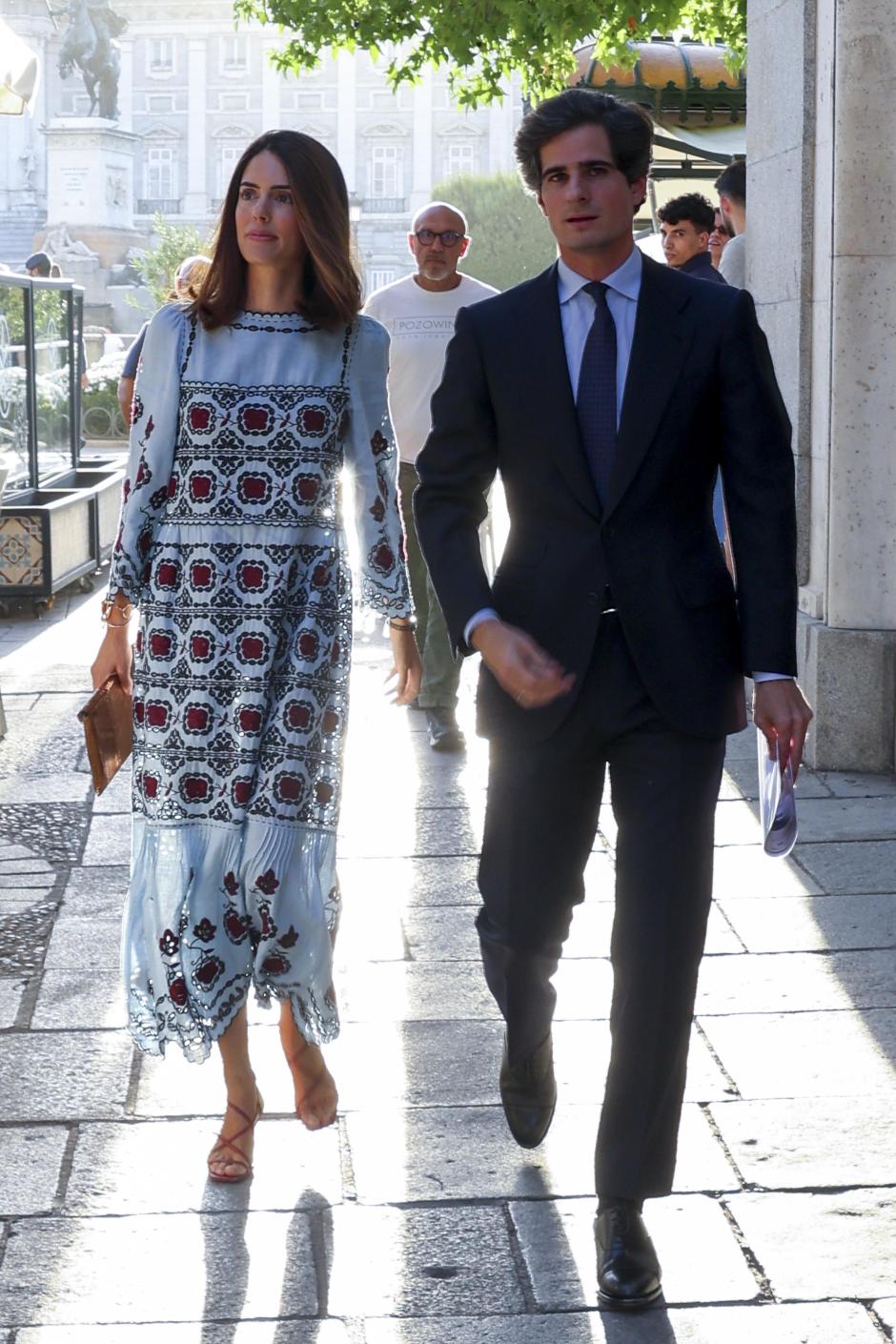 Fernando Fitz James Stuart and Sofia Palazuelo attending the opening of the season of the Royal Theatre 2026 / 2027 in Madrid on Wednesday, 23 September 2026.