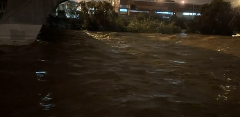 Río Besós en Santa Coloma de Gramenet