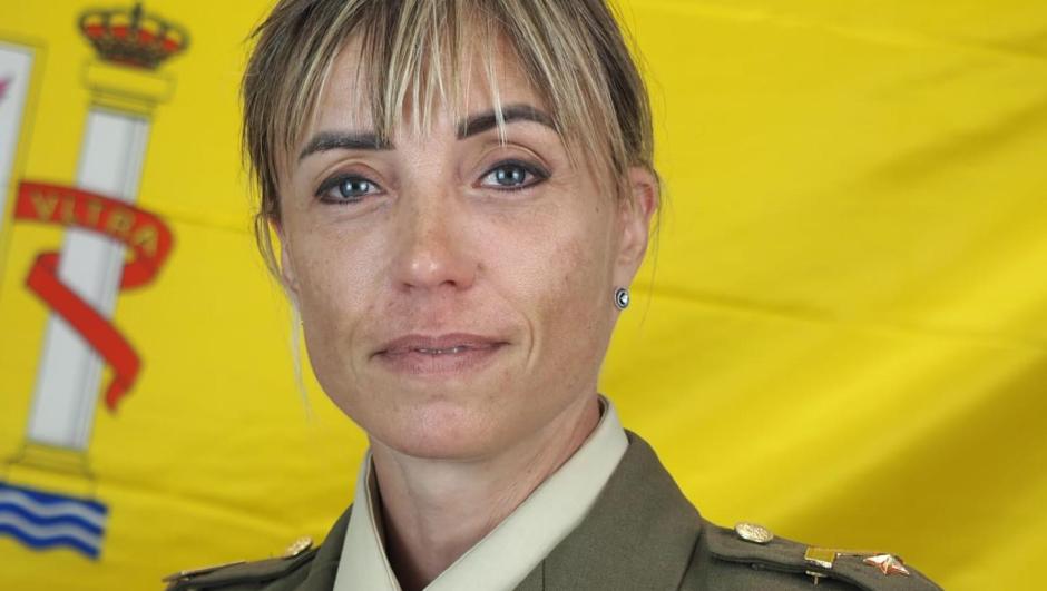 Esmeralda Ruiz Alonso es la primera mujer del Ejército de Tierra en ascender al empleo de suboficial mayor
