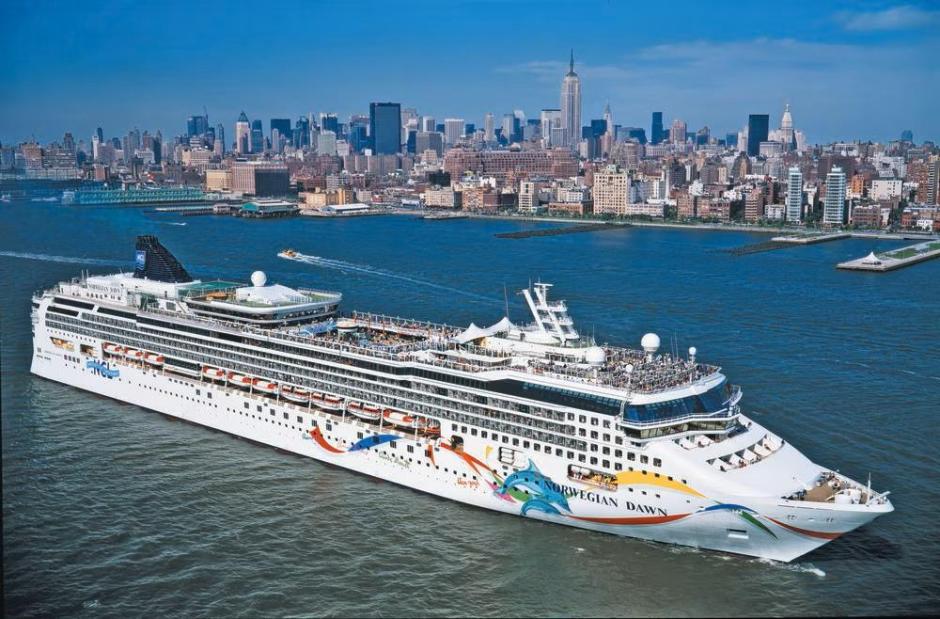 Barco "Norwegian Dawn" en Nueva York