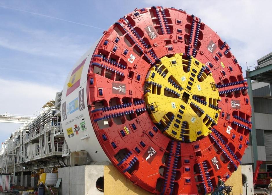 Tuneladora Dulcinea que ejecutó el soterramiento de la M-30