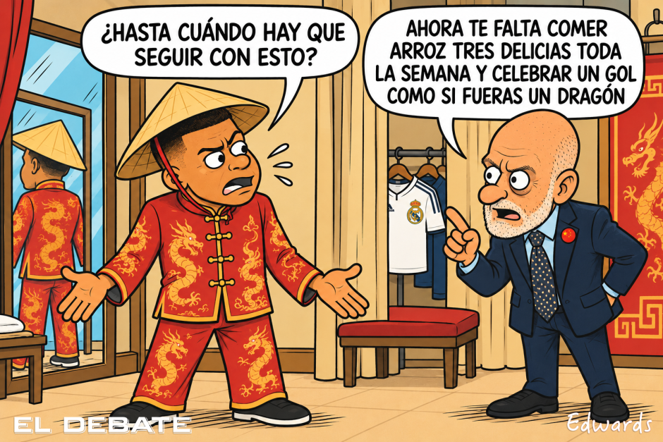 China censura a Mbappé