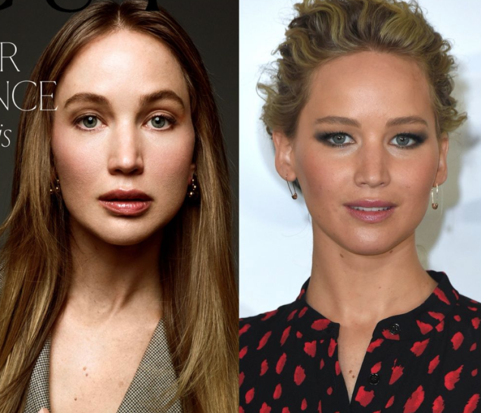 Jennifer Lawrence antes y después