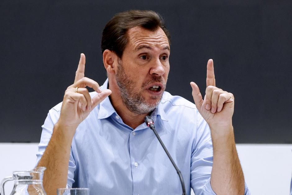 El ministro de Transportes, Óscar Puente