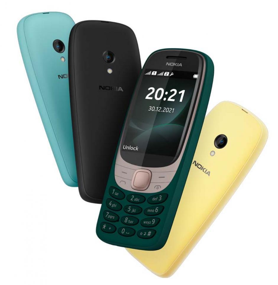 El nuevo Nokia 6310 se presenta en cuatro colores