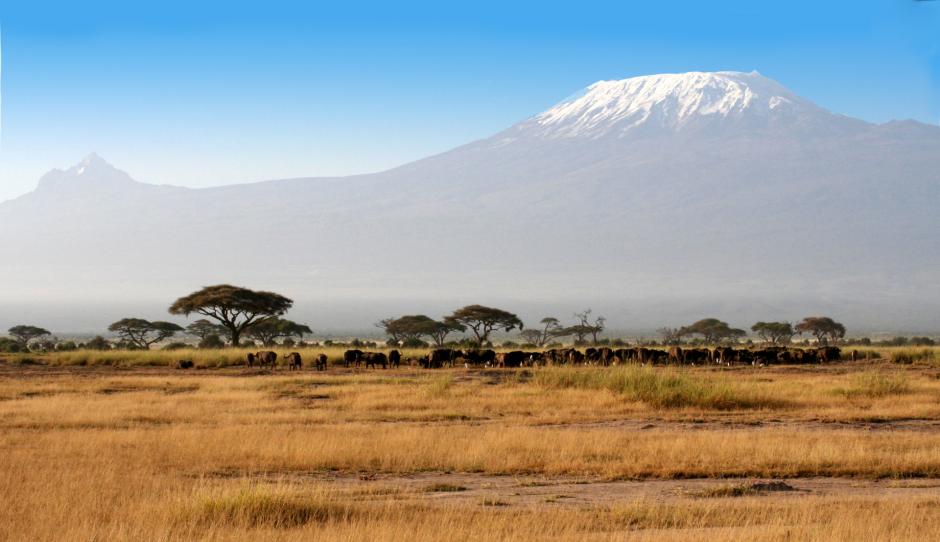 El Kilimanjaro es el pico más alto del continente africano