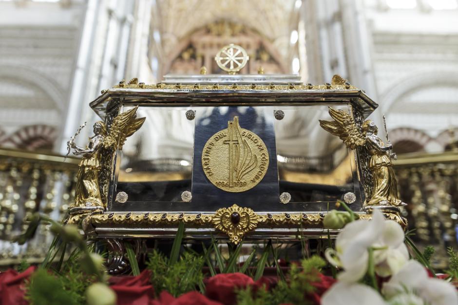 Relicario de los mártires de Córdoba, hoy beatos de la Iglesia universal