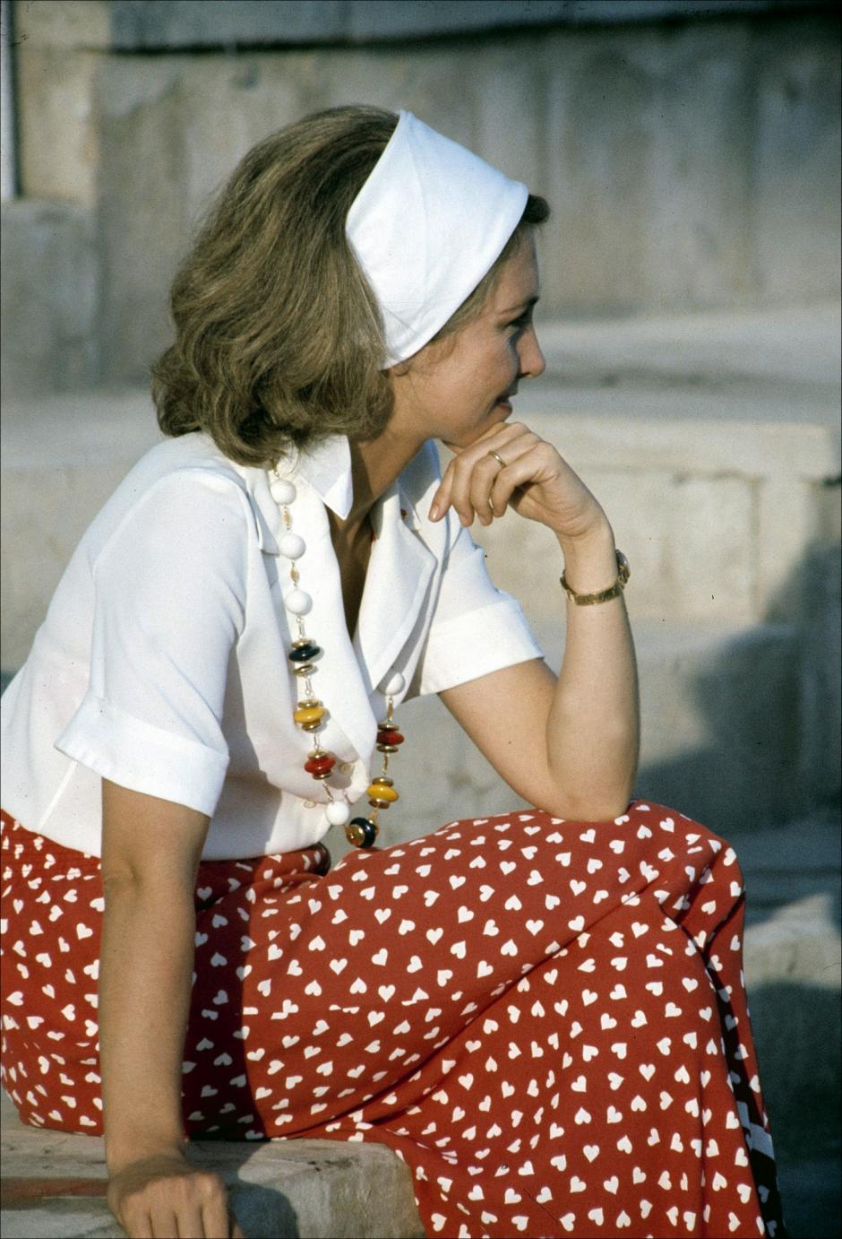 La Reina Sofía en Mallorca en 1975