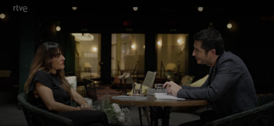 Carlos del Amor entrevistó a Candela Peña en el estreno de ‘La matemática del espejo’
