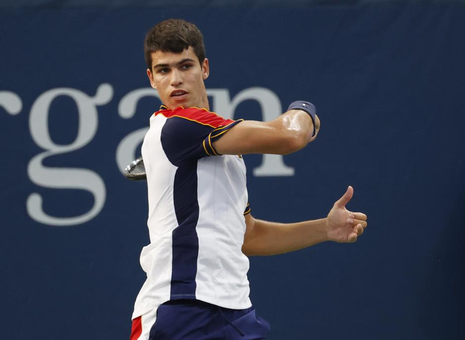 Carlos Alcaraz, joven promesa del tenis masculino español