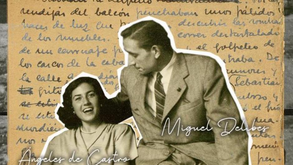 Cartel de «La X de Max», documental sobre la historia de amor de Miguel Delibes y Ángela de Castro presentado en la Seminci de 2019