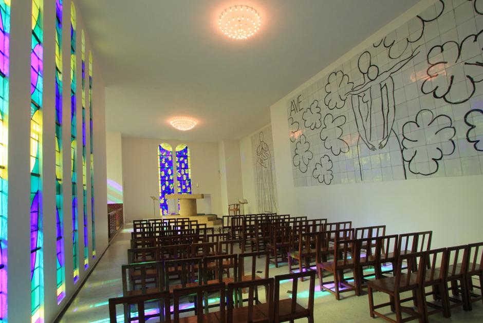 Capilla del Rosario, diseñada por Matisse, en el convento de las dominicas de Vence, Francia