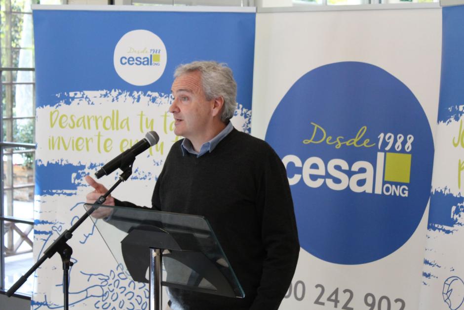 El director de Cesal, Pablo Llano, atiende al diario El Debate